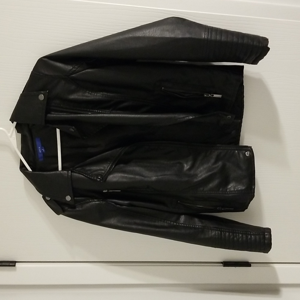 Apt 9 Black moto jacket small